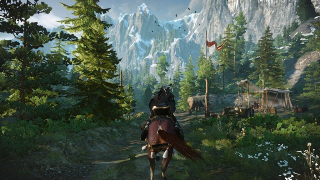 пример игры The Witcher с геймплеем